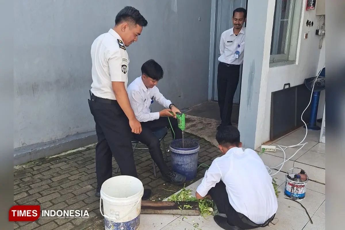 Inovasi Kelola Limbah Dapur, Rutan Banjarnegara Sulap Sisa Makanan Menjadi Pakan Ayam