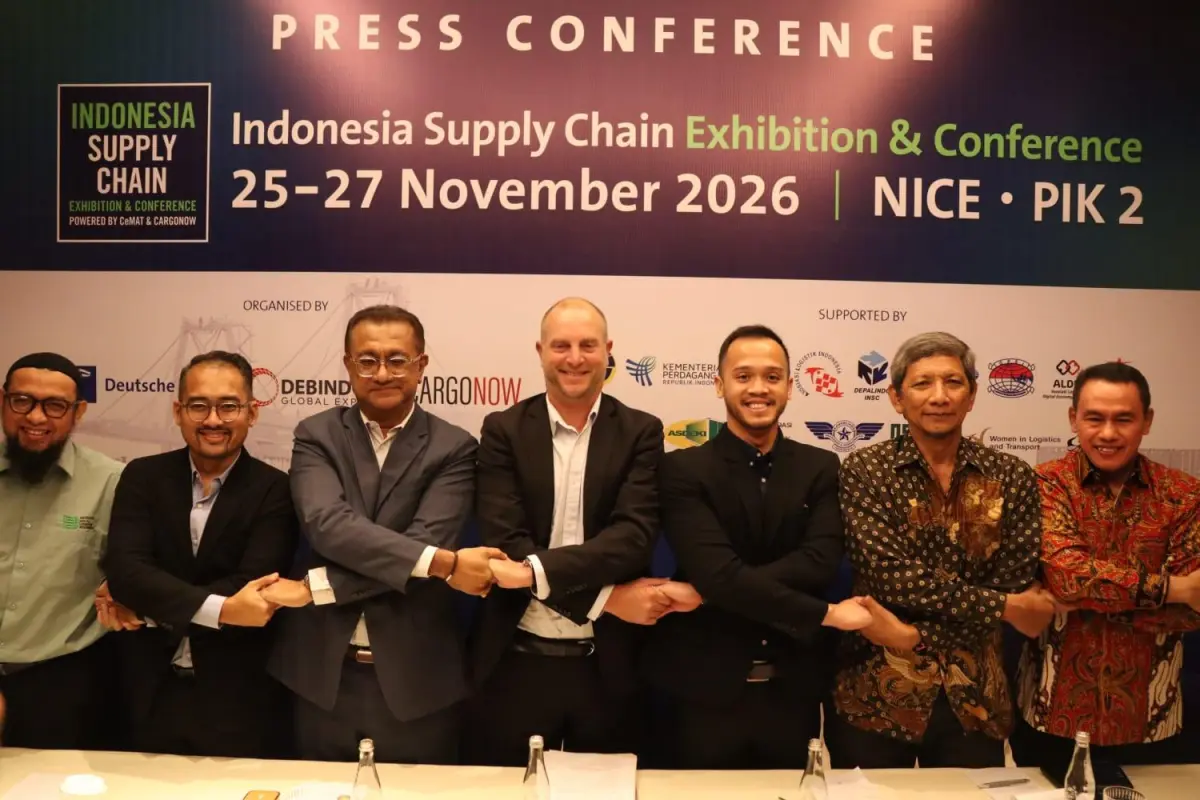 Pameran & Konferensi Indonesia Supply Chain Resmi Diluncurkan, Didukung oleh CeMAT dan CargoNOW