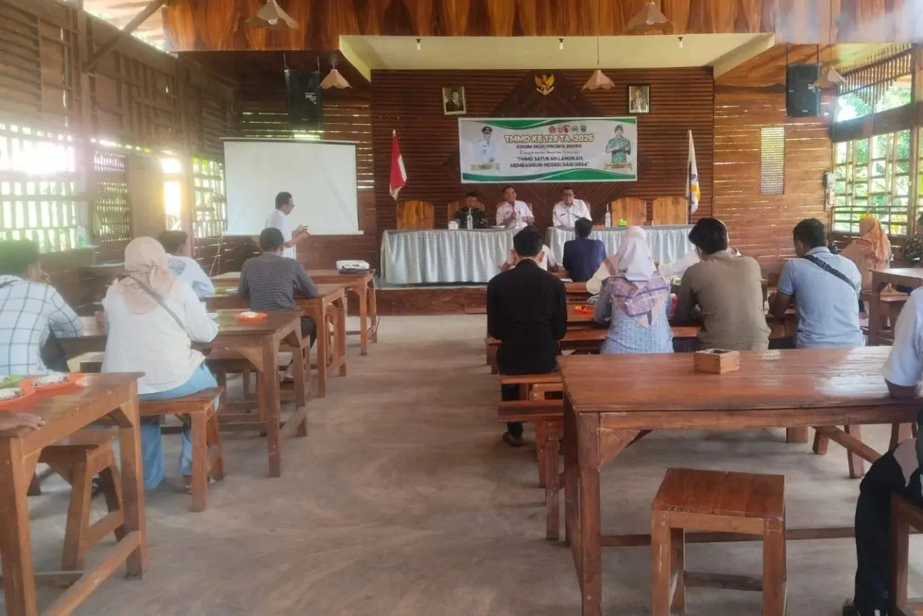 TMMD 128 Probolinggo Bentuk Forum BUMDes Kecamatan Maron, Perkuat Kemandirian Ekonomi Desa