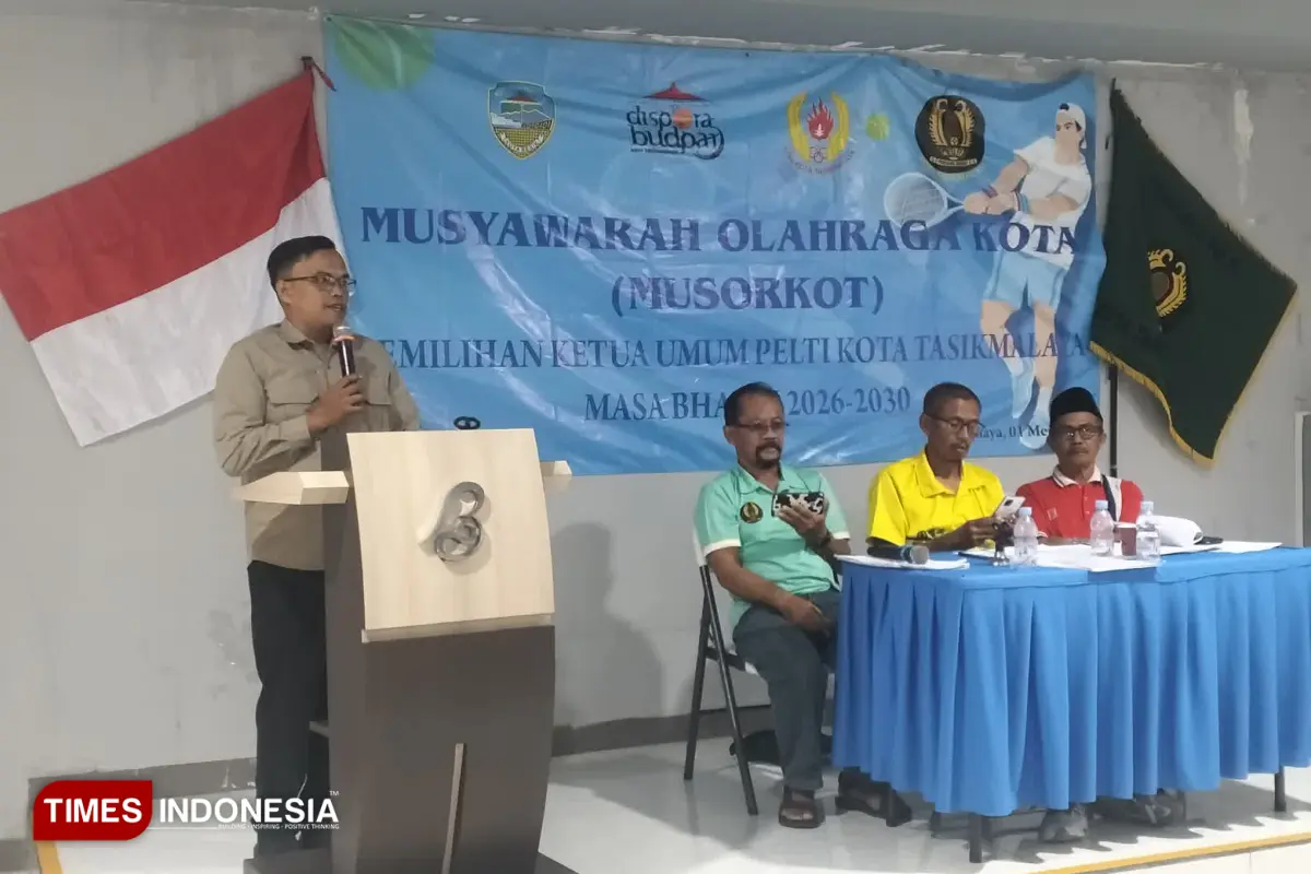 Jelang Porprov 2026, PELTI Kota Tasikmalaya Diminta Bersiap Maksimal Meski Terkendala Anggaran