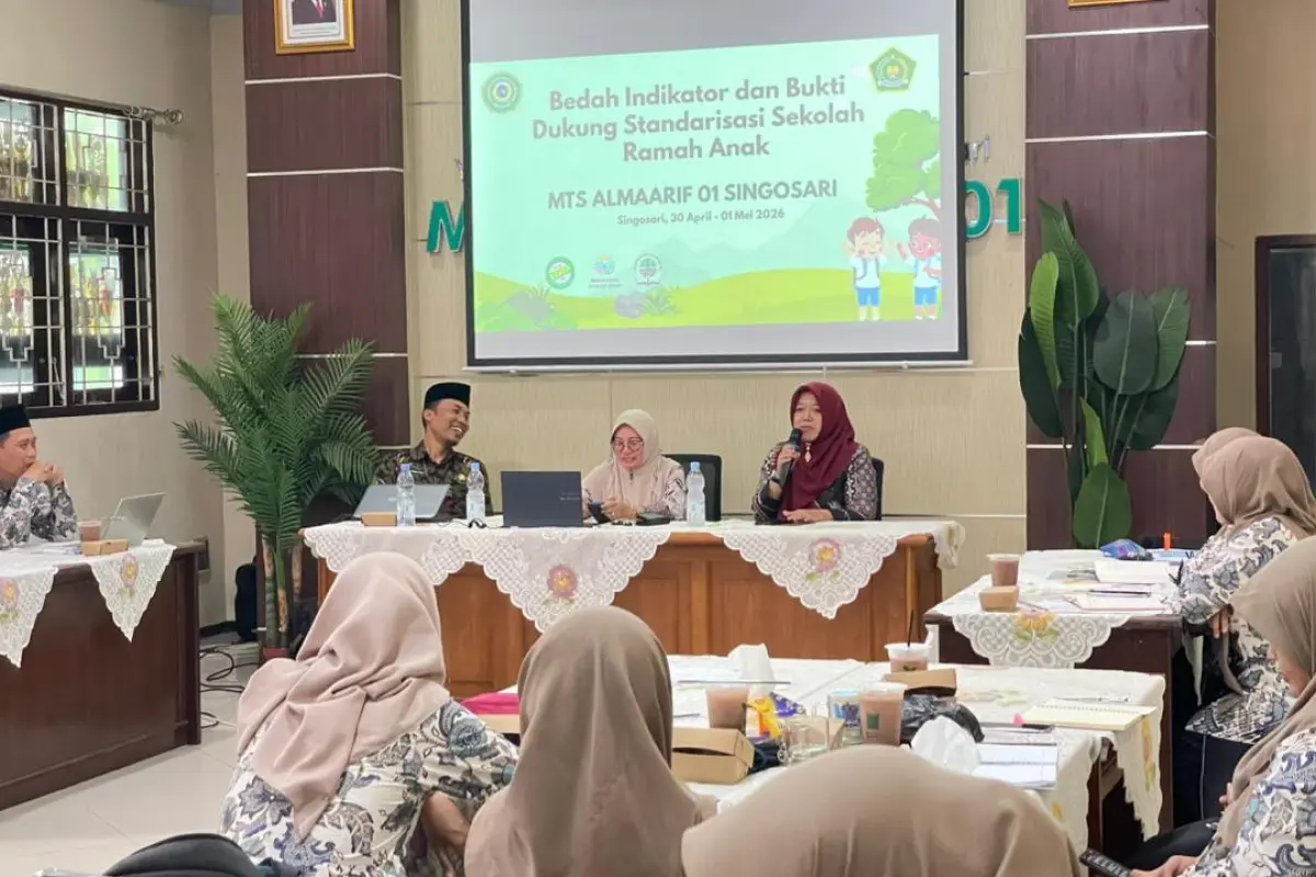 MTs Almaarif 01 Singosari: Perkuat Komitmen Sekolah Ramah Anak