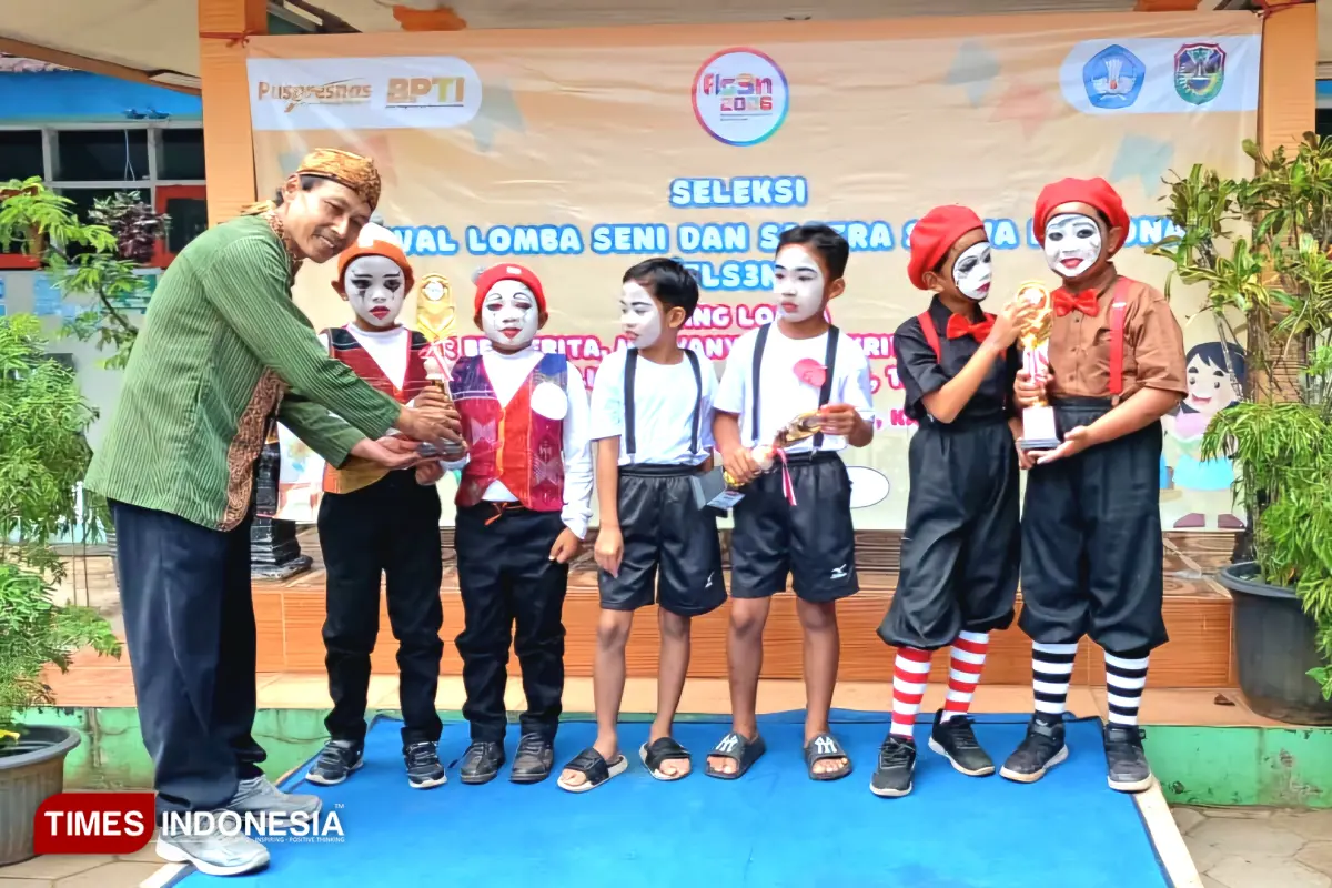 Keren, Siswa SDN 1 Gedompol Pacitan Borong 10 Piala O2SN–FLS3N Tingkat Kecamatan