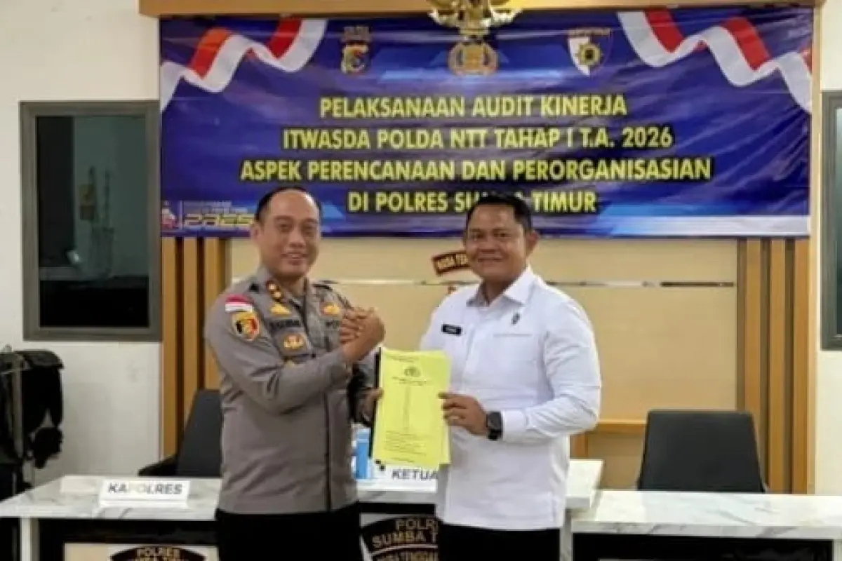 Optimalkan Manajemen Organisasi, Polres Sumba Timur Diaudit Itwasda Polda NTT