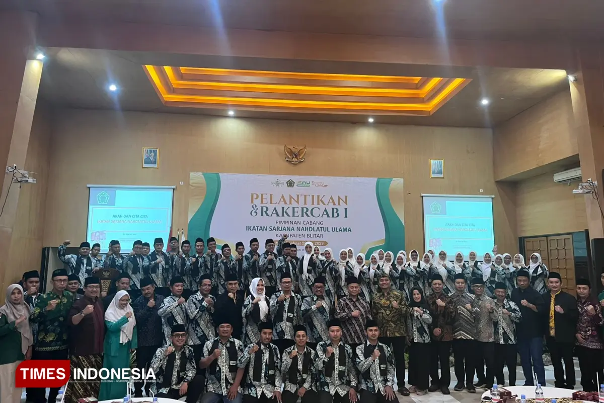 95 Pengurus ISNU Blitar Dikukuhkan, Fokus Penguatan SDM dan Kolaborasi