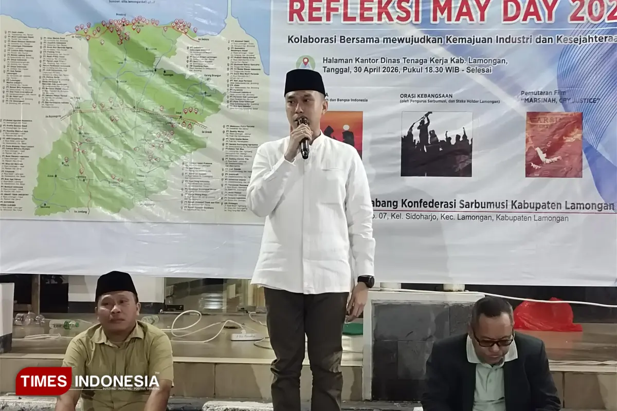 Refleksi May Day 2026 di Lamongan, SARBUMUSI Tegaskan Buruh sebagai Motor Ekonomi