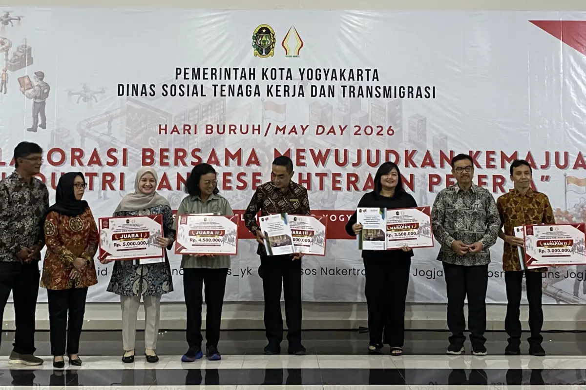May Day 2026 di Jogja: Hasto Wardoyo Dorong Hubungan Industrial Harmonis
