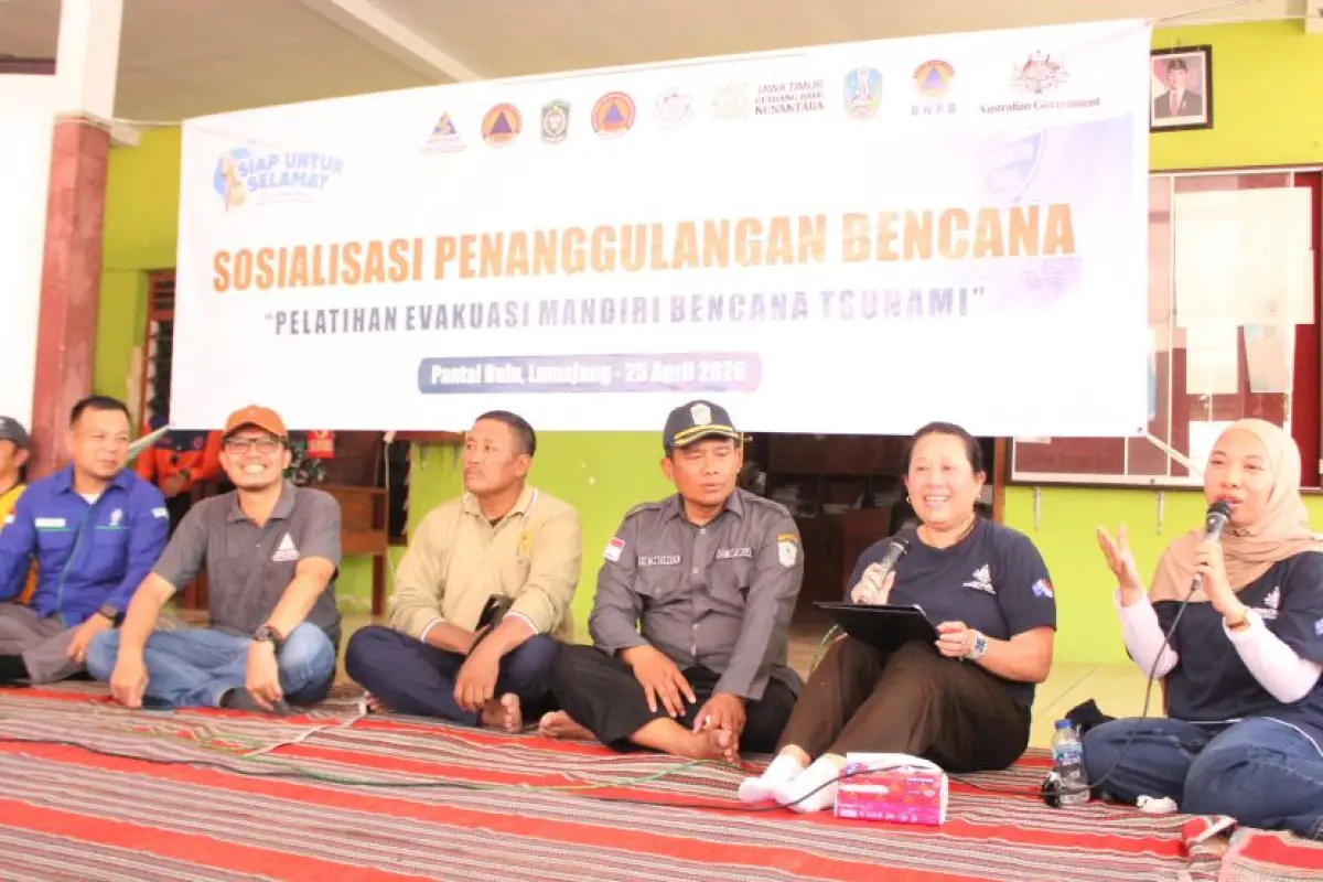Siap untuk Selamat: Pemprov Jatim Latih Warga Lumajang Hadapi Tsunami