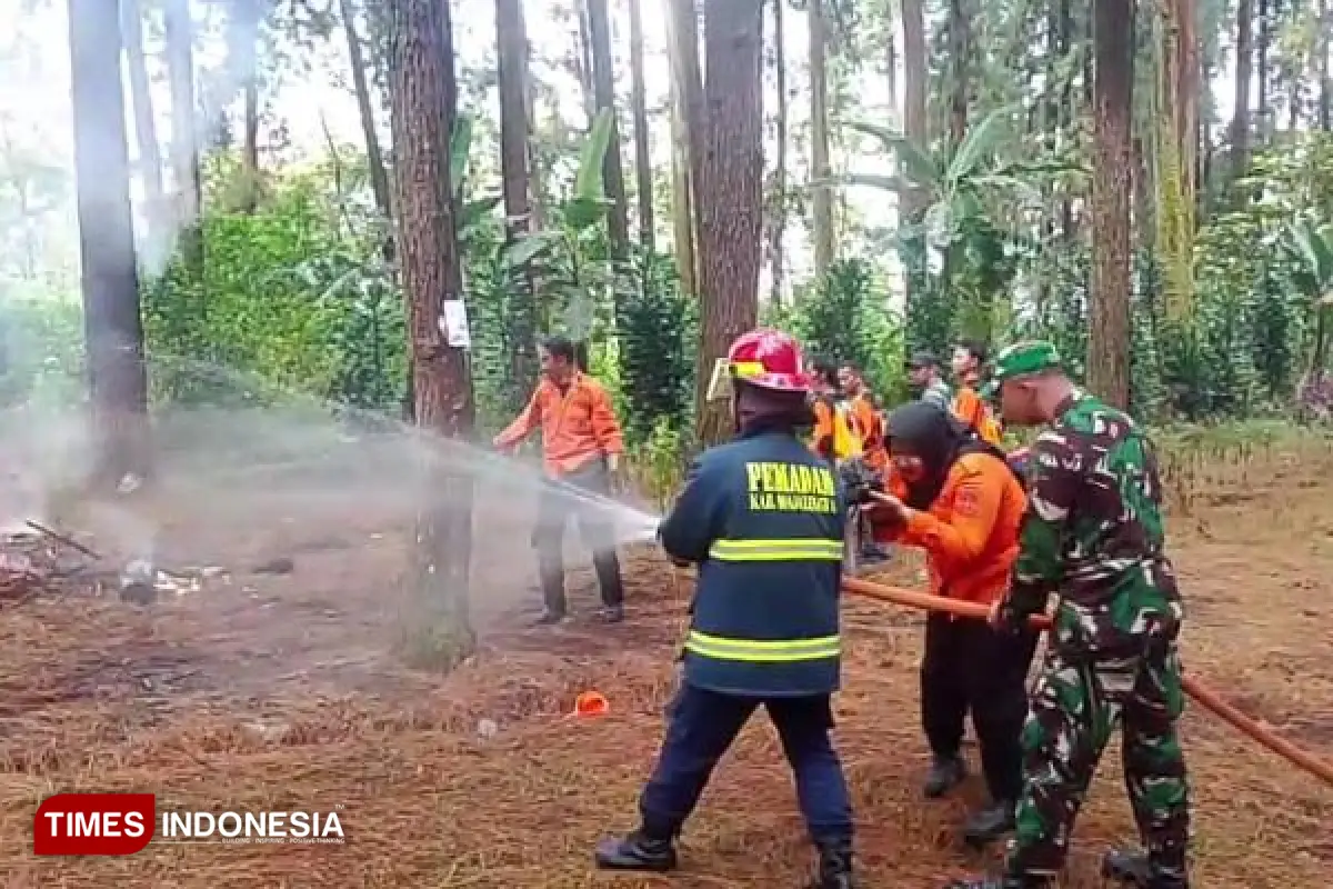 Ancaman El Nino Menguat! BPBD Majalengka Gandeng Paguyuban Silihwangi Cegah Karhutla Ciremai