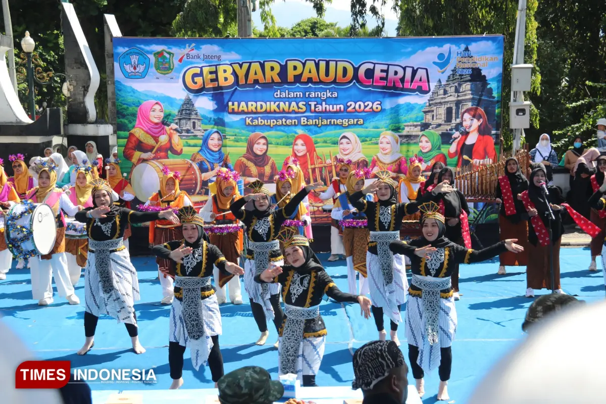 upacara peringatan Hardiknas 2