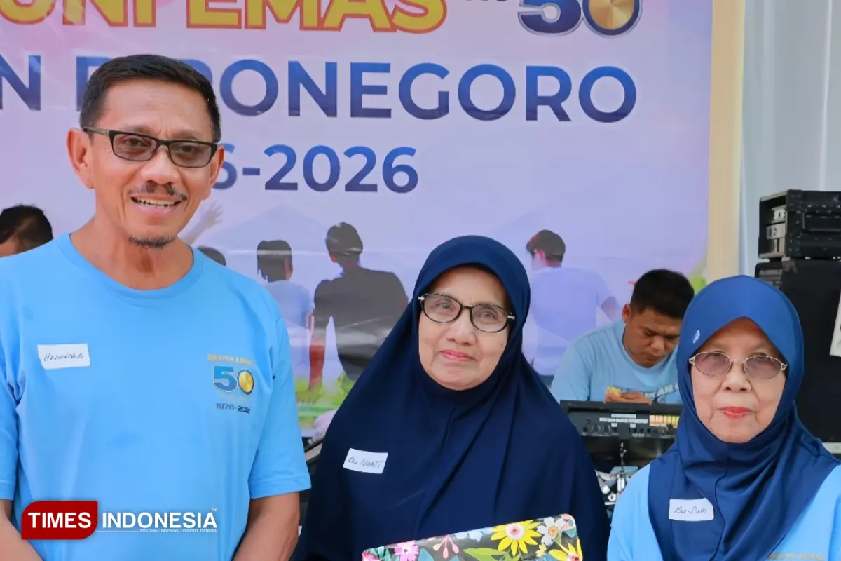 Reuni Emas SDN Diponegoro Ponorogo, Jenderal hingga Tokoh Penting Mengenang Masa Kecil