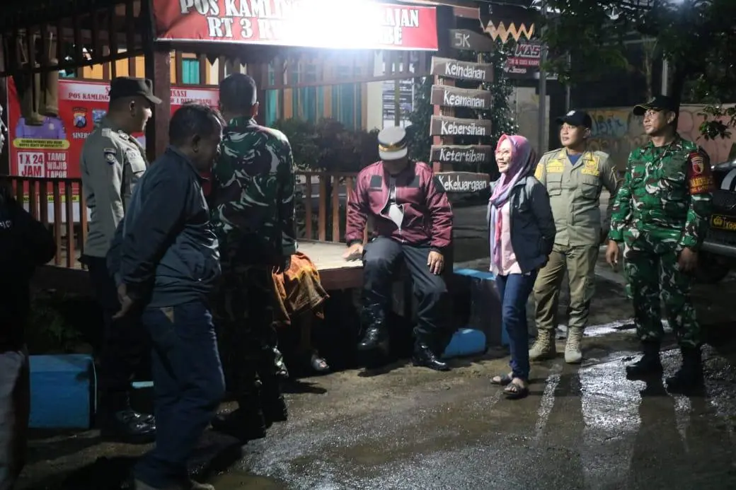 TMMD 128 Probolinggo Perkuat Keamanan Desa Brabe, Patroli Gabungan Jaga Sasaran Pembangunan