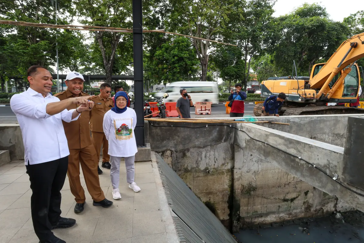 Wali Kota Eri Cahyadi Optimistis Surabaya Selatan Bebas Banjir di Tahun 2026, Ini Strateginya