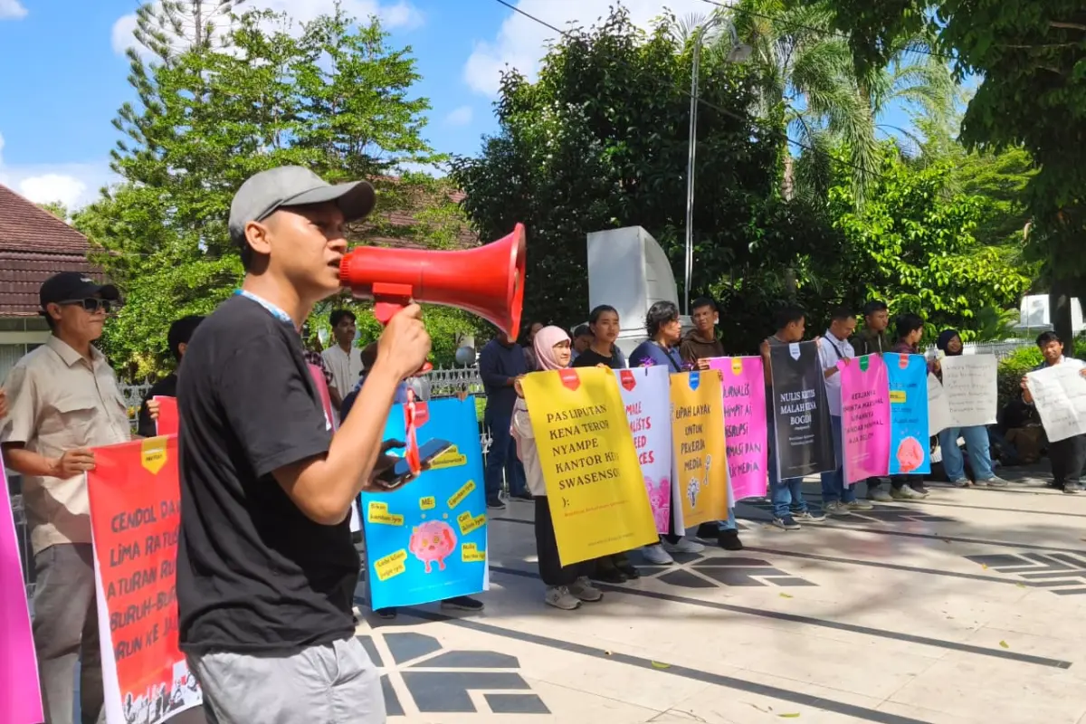 Peringati WFPD 2026, Koalisi Jurnalis NTB Suarakan Kebebasan Pers dan Kesejahteraan