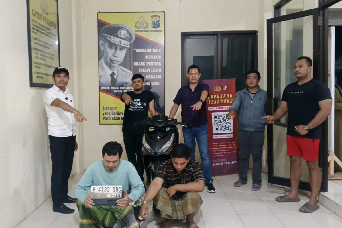 Polisi Tangkap Pelaku Curanmor Banyuwangi yang Gunakan Uang Hasil Curian untuk Judi Slot