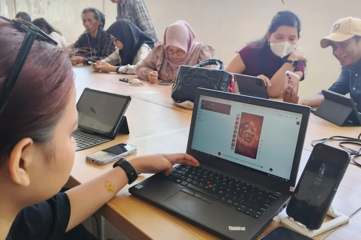 Praktisi AI Filmmaker Rumah Literasi Digital 2