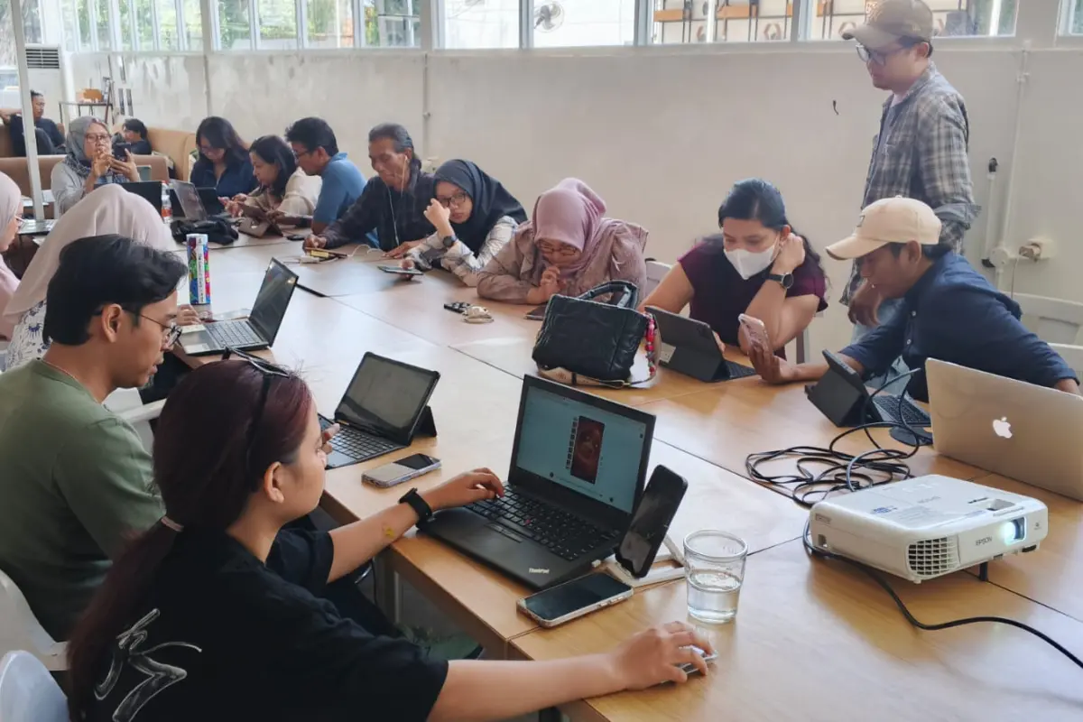 Rumah Literasi Digital Gelar Pelatihan Film AI, Produksi Video Viral Tanpa Kamera Mahal