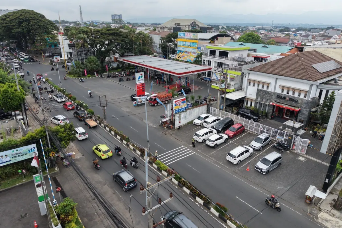 Tekan Balap Liar, Polisi dan Pemkot Pasang Rumble Strip di Sejumlah Titik Kota Malang