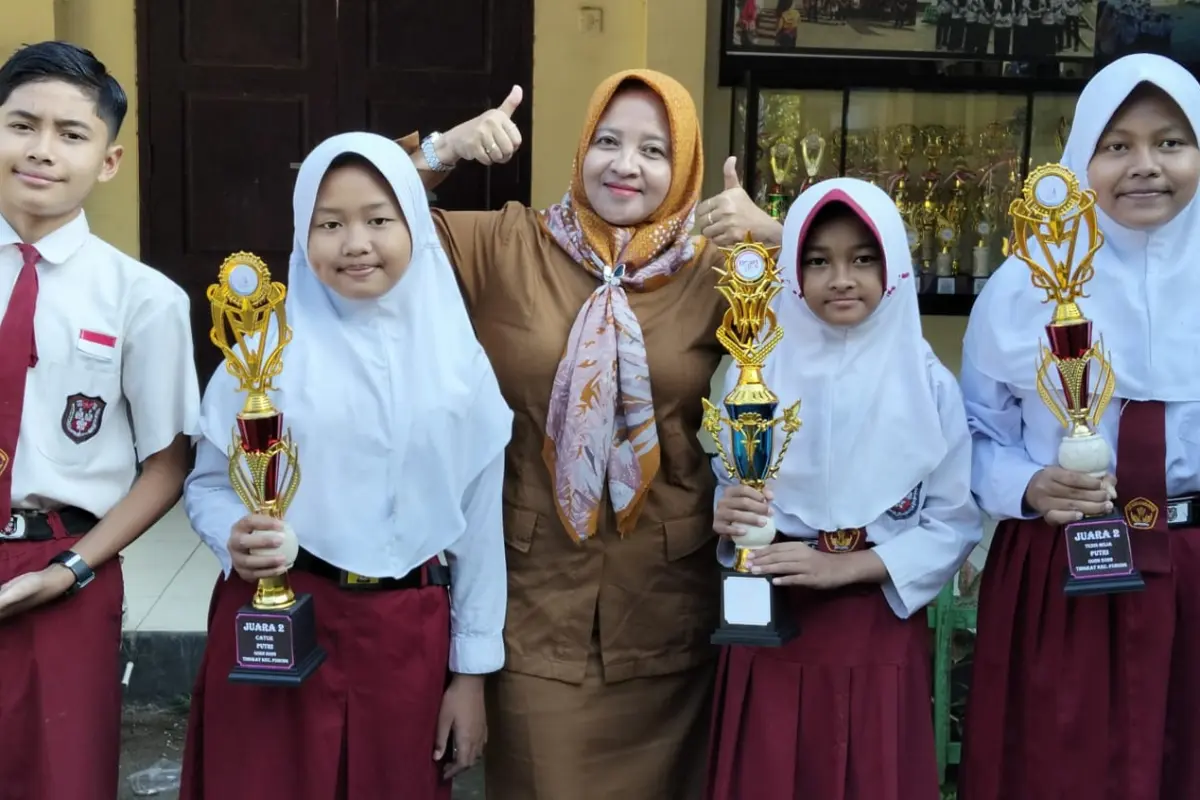 SDN 1 Bomo Pacitan Borong Juara FLS3N dan O2SN Kecamatan Punung
