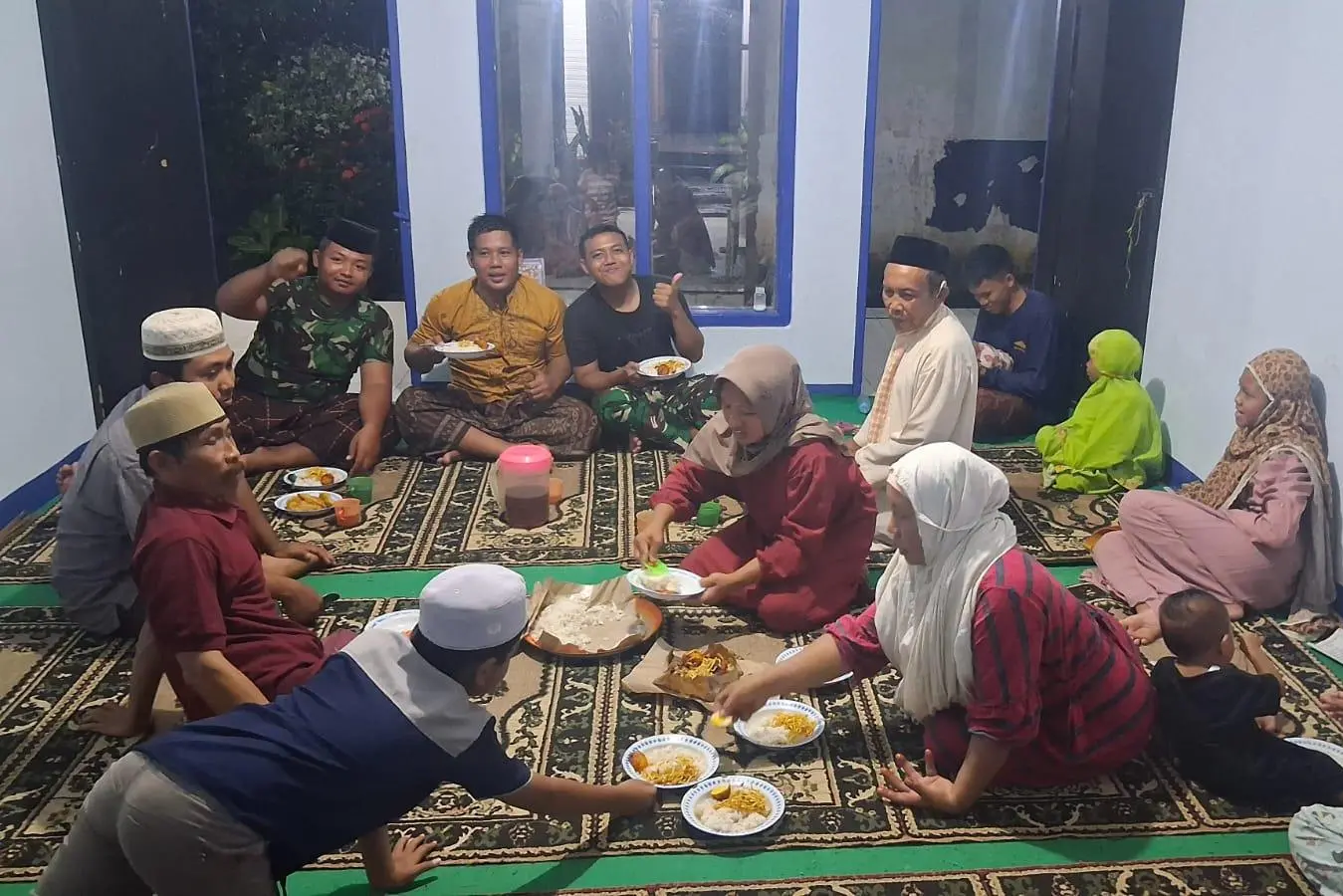 TMMD 128 Probolinggo Perkuat Komsos, Mayoran Jadi Ruang Dialog