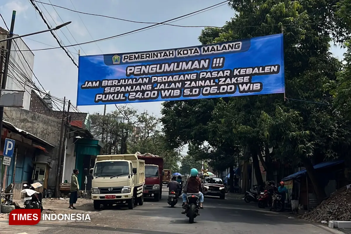 Drive Thru Picu Macet, Pemkot Malang Tertibkan Pedagang Pasar Kebalen