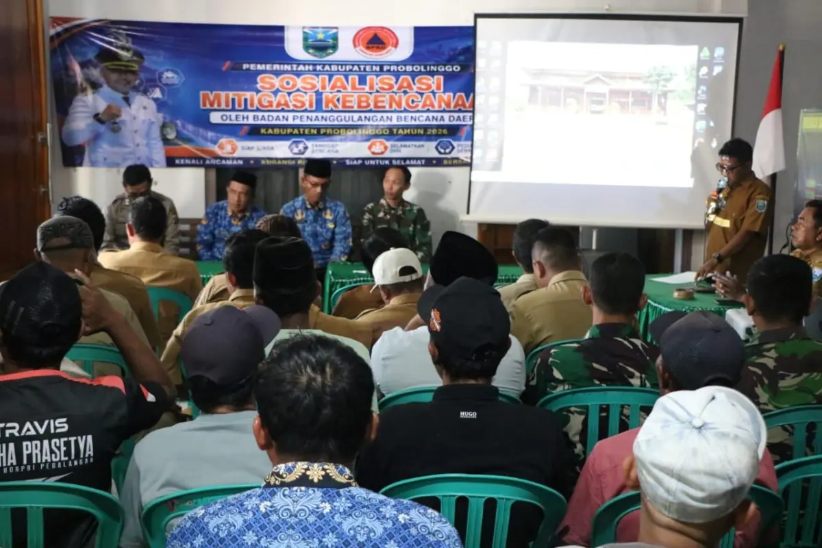 Kolaborasi TMMD 128 Probolinggo Bangun Budaya Siaga Bencana