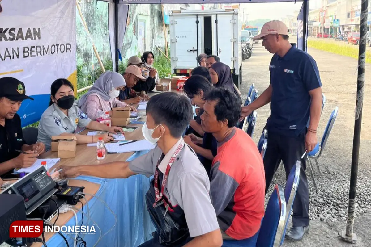 Tiga Hari Operasi Pajak Kendaraan di Majalengka, Pendapatan Tembus Puluhan Juta