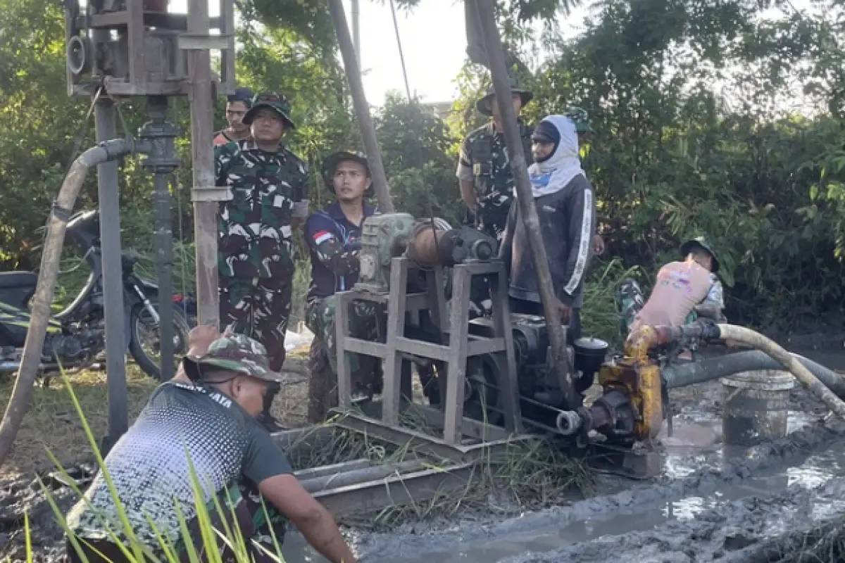 TMMD 128 Gresik Jadi Wajah Kolaborasi TNI dan Rakyat, Danrem 084 Turun Langsung ke Lokasi