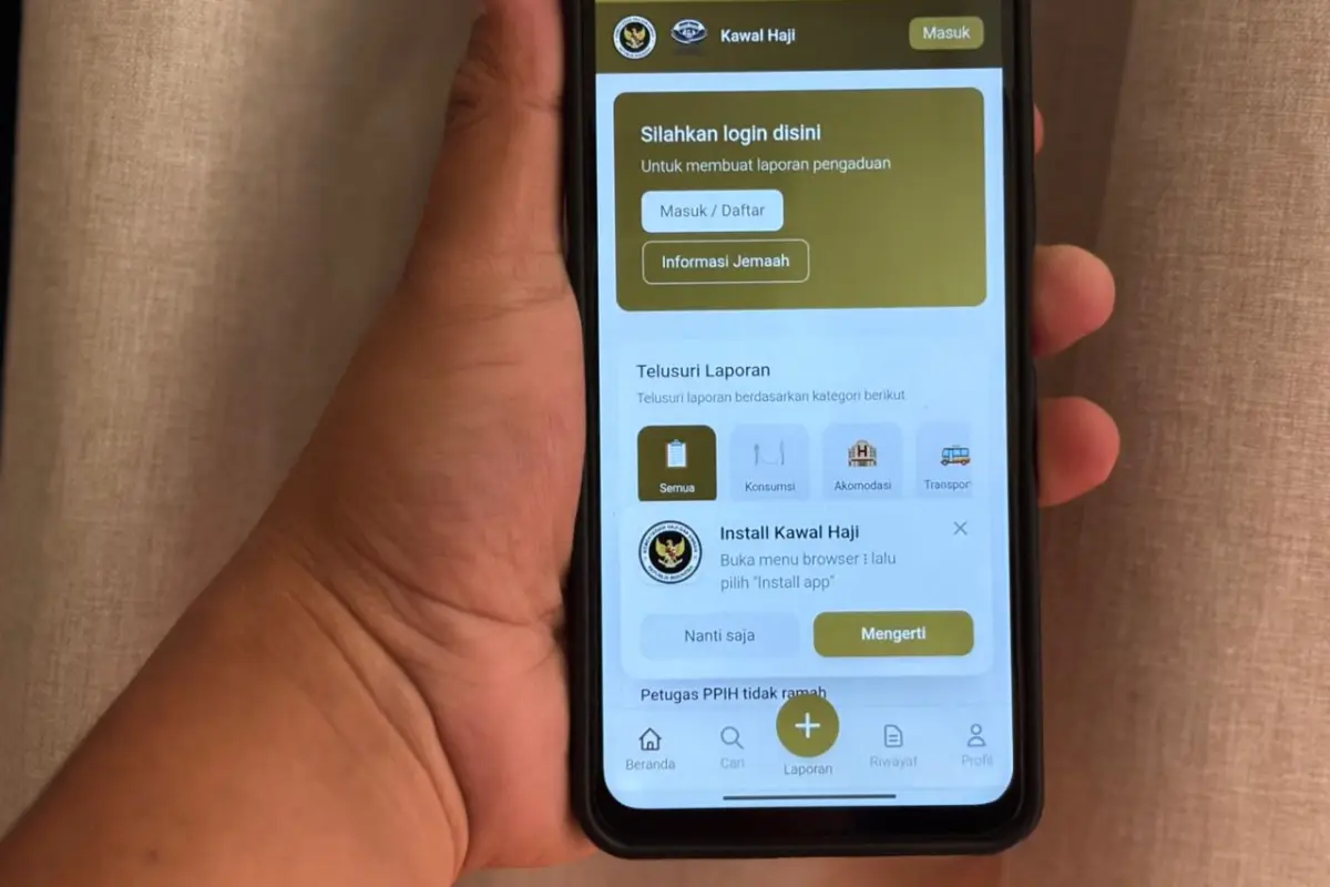 Kemenhaj Perkuat Pengawasan Digital Lewat Aplikasi Kawal Haji 2026