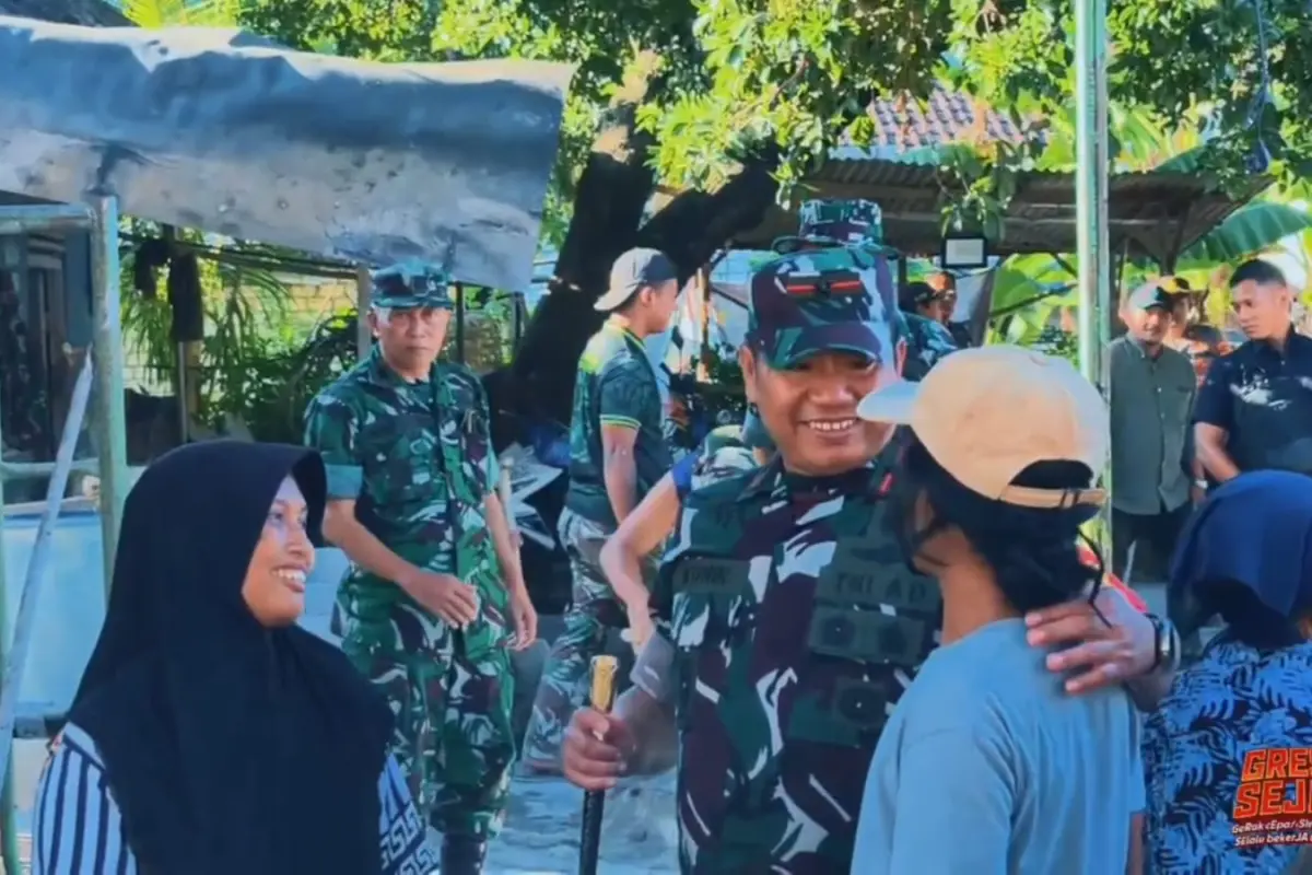 Danrem Kohir Tinjau Enam Rumah Rutilahu, TMMD 128 Gresik Percepat Hunian Layak