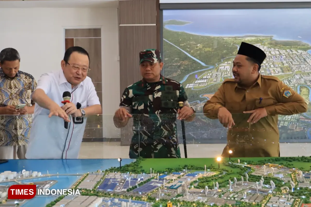 Tinjau Kawasan Industri JIIPE Gresik, Danrem 084 Dukung Hilirisasi Industri