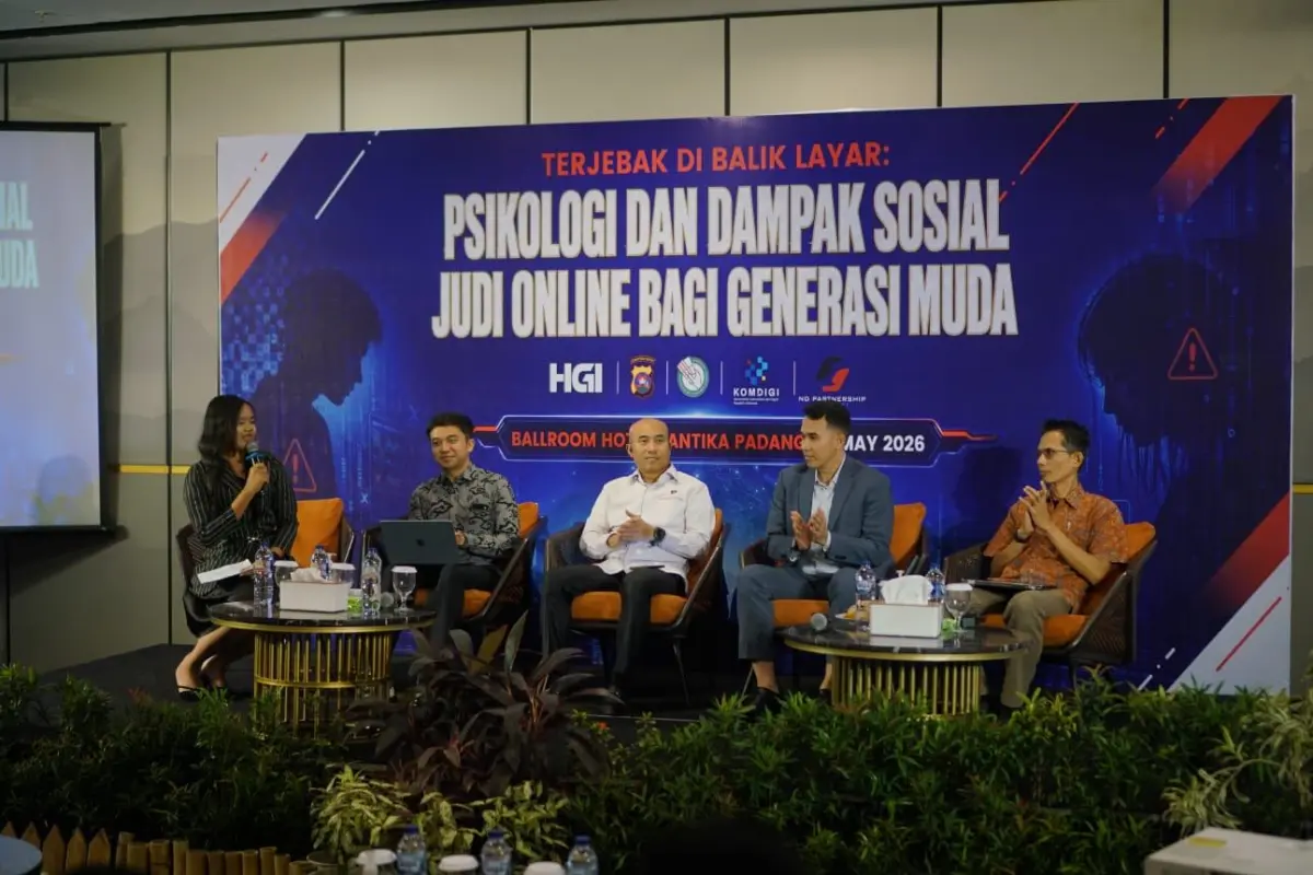 Di Tengah Meningkatnya Risiko Aktivitas Digital, HGI dan Polda Sumbar Dorong Literasi Digital Generasi Muda