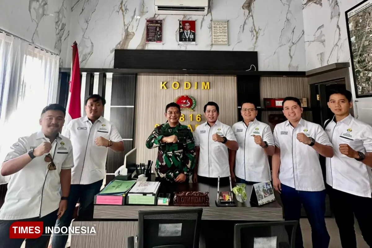 HIPMI Sidoarjo dan Kodim 0816 Perkuat Sinergi Sukseskan Program Kopdes Merah Putih