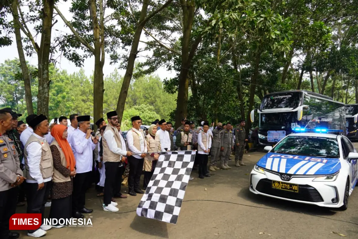 Ini Pesan Bupati Jeje untuk Jemaah Haji Kloter KJT-29 Asal Bandung Barat