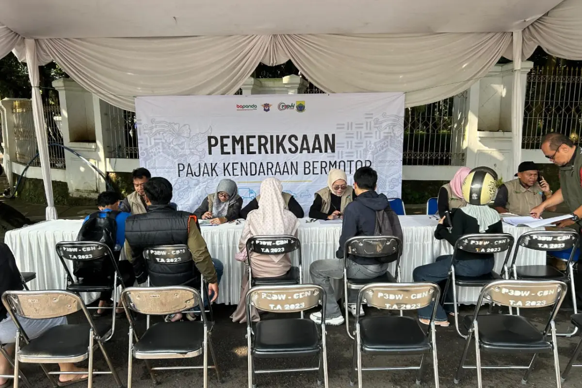 Dongkrak Pendapatan Daerah, Operasi Gabungan Pajak Kendaraan Digelar di Cianjur