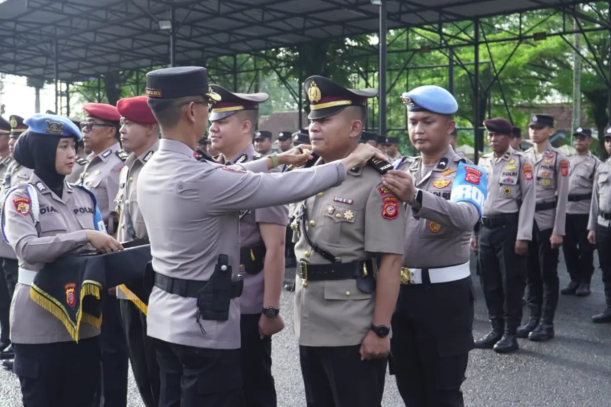 Kapolres Banjar Pimpin Sertijab PJU: Kasat Reskrim dan Kasat Lantas Resmi Berganti