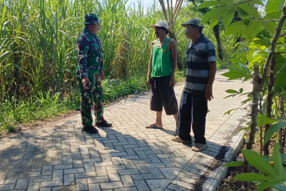 TMMD 128 Probolinggo: Jalan Desa Brabe Dibangun, Ekonomi Warga Bersiap Melaju