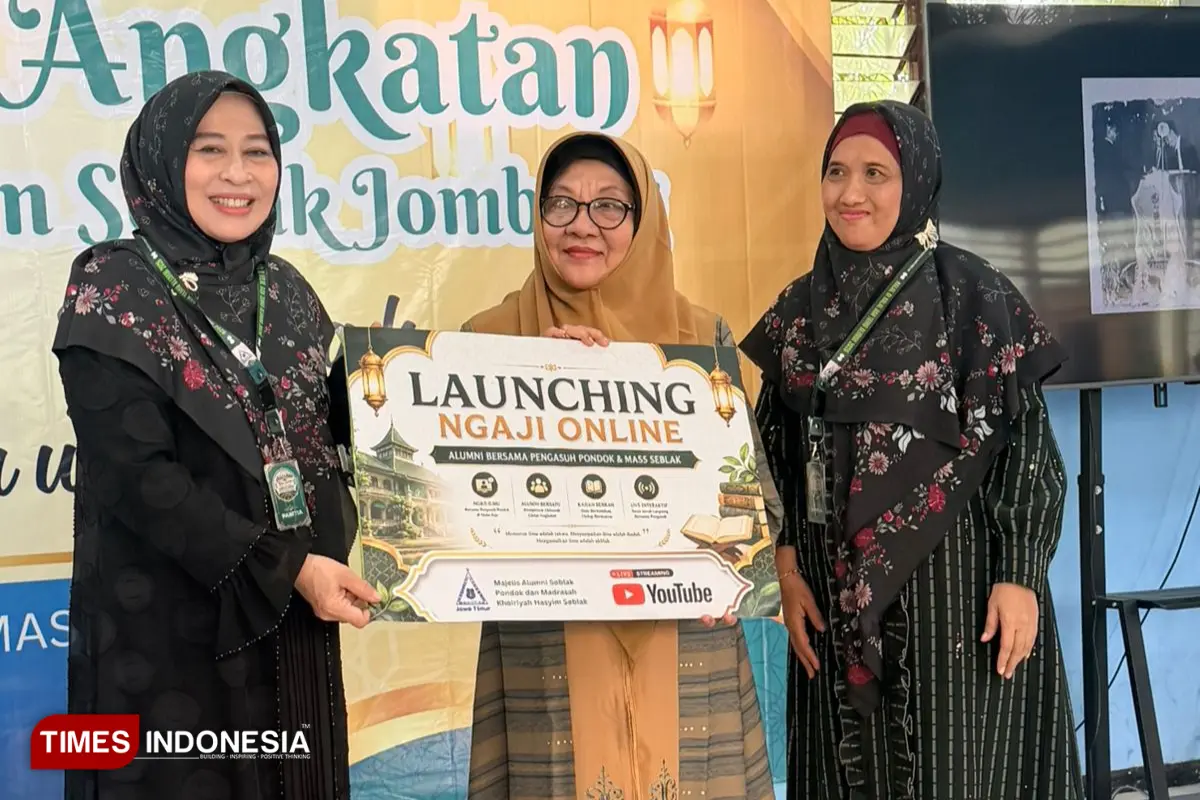Ratusan Alumni Pesantren Seblak Jombang Reuni, Alumni dari Malaysia Luncurkan Ngaji Online