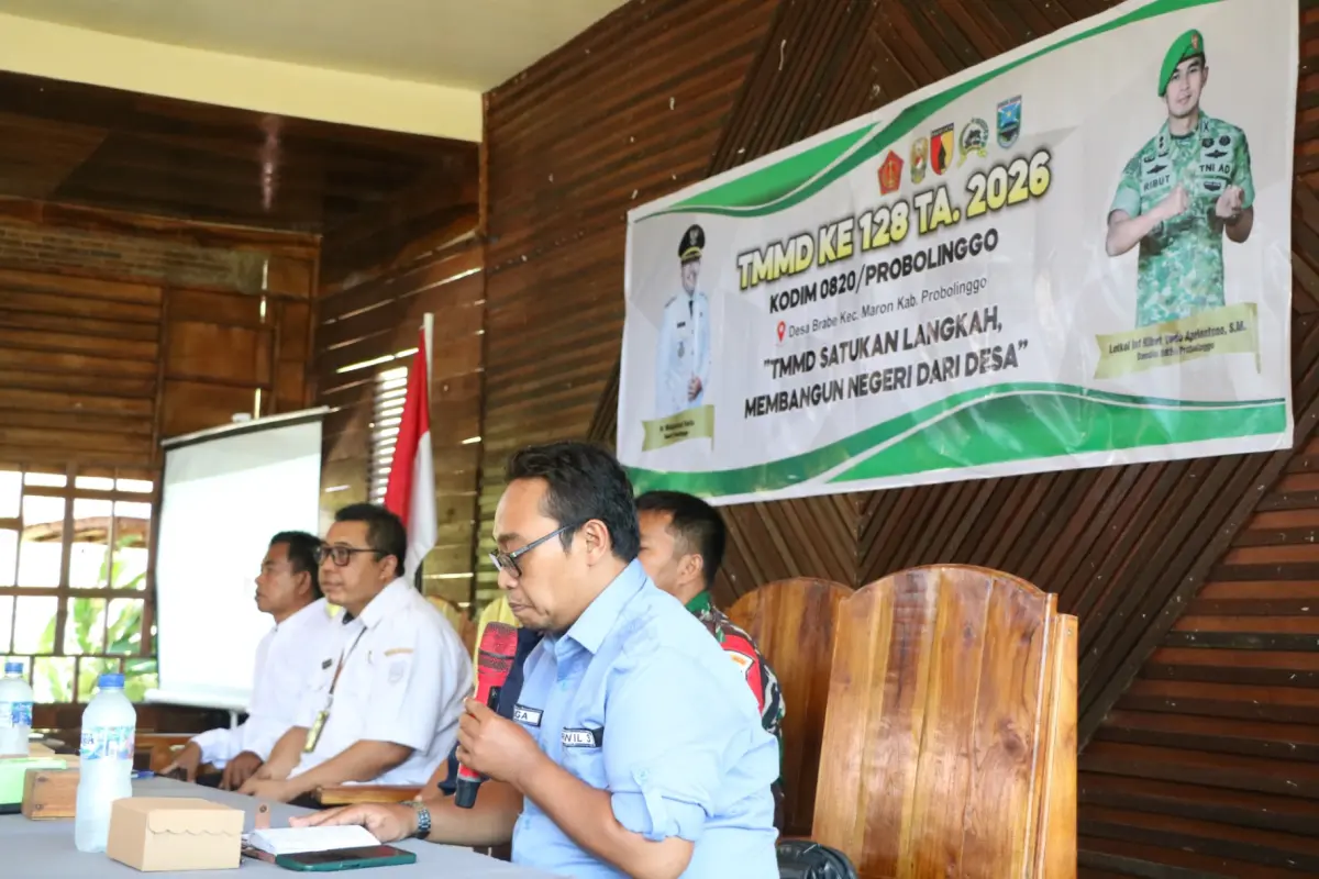 TMMD 128 Probolinggo Bekali Petani dan Peternak Desa Brabe dengan Ilmu Praktis