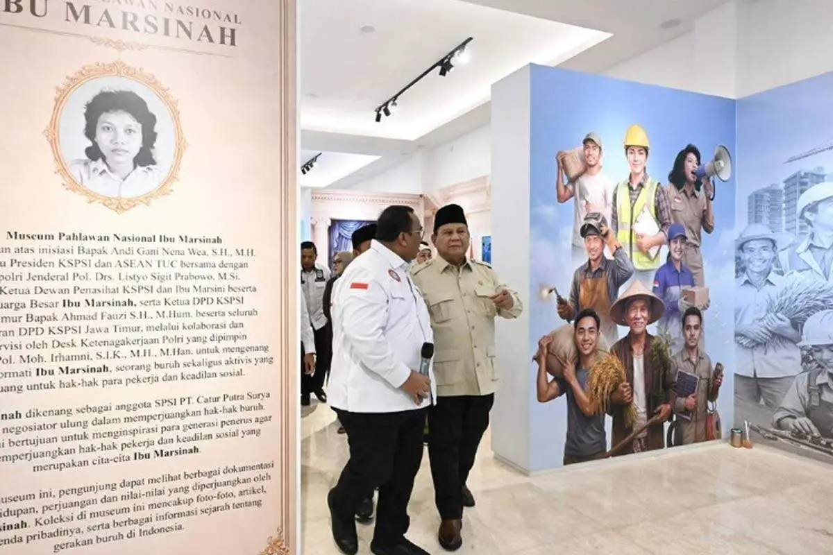 Museum Marsinah Diresmikan Prabowo, Jejak Buruh Kini Menjadi Sejarah Bangsa