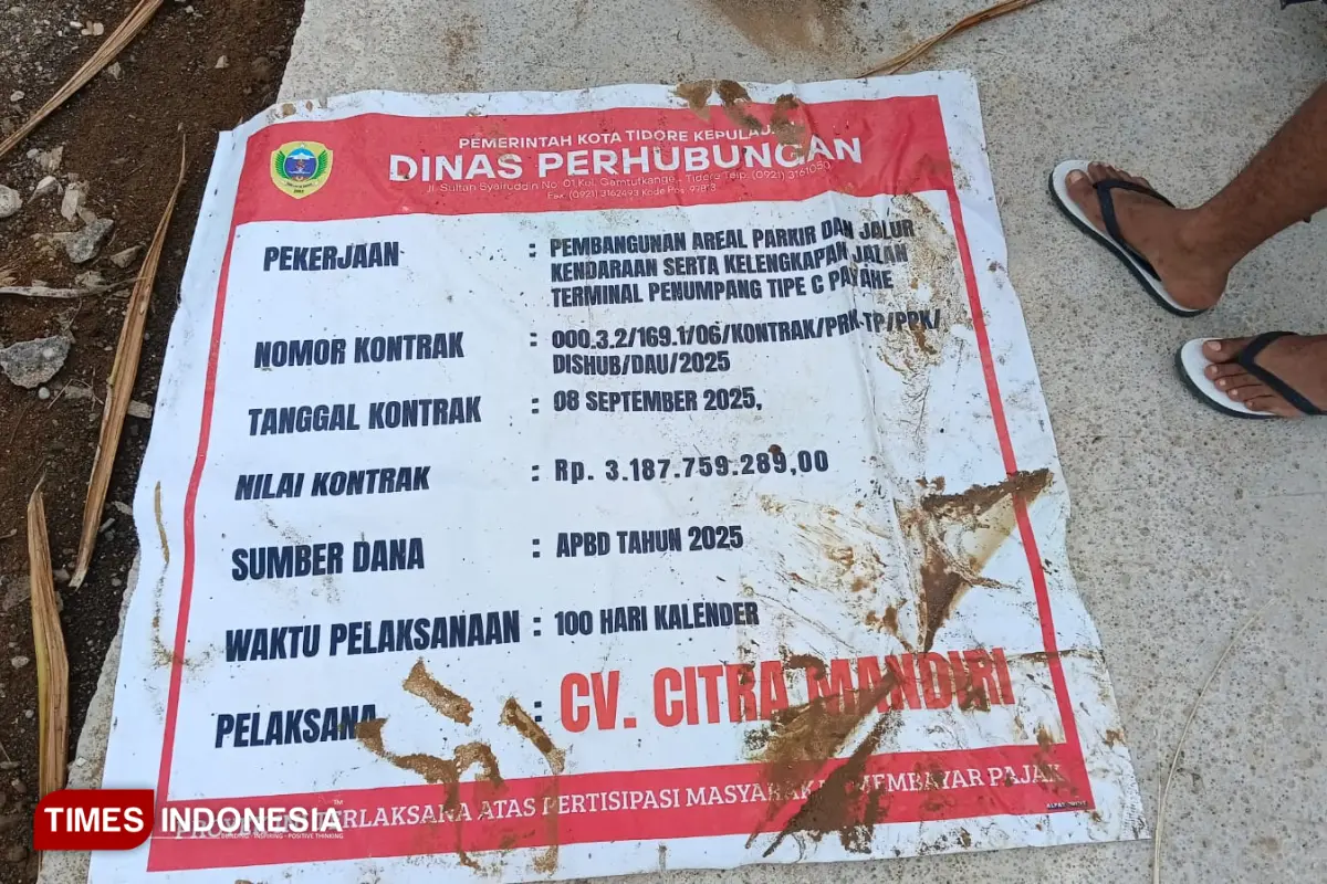 Papan Proyek Terminal Tipe C Payahe 2