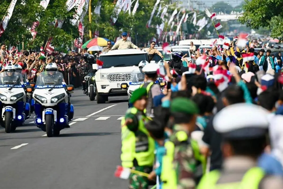 Prabowo Naik Maung, Ribuan Buruh Sambut di Peresmian Museum Marsinah