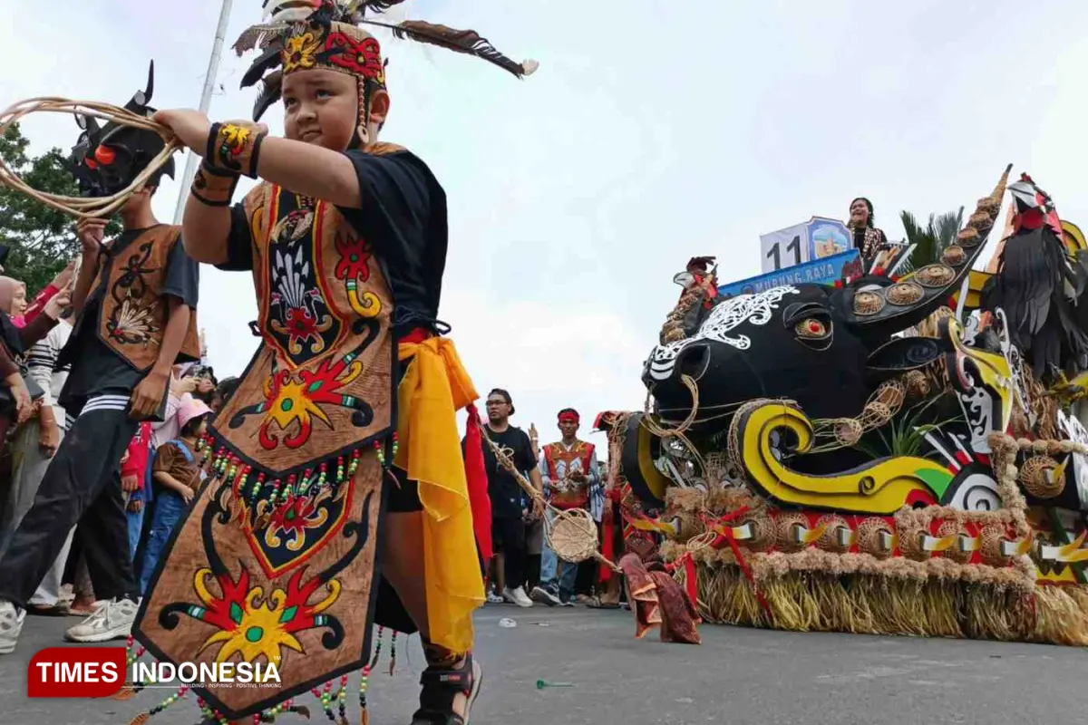 Karnaval Budaya FBIM 2026 Sedot Antusias Ribuan Warga di Palangka Raya