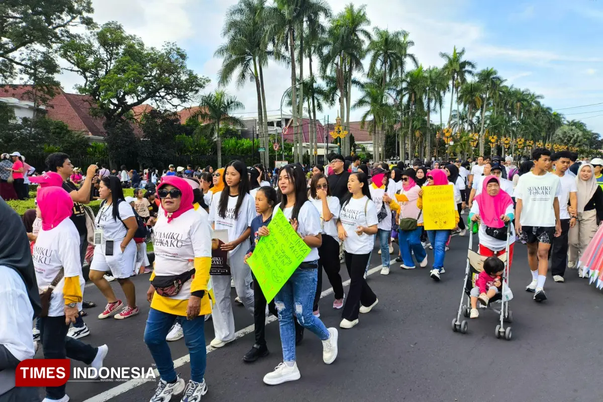 Kampanye Anti-KDRT Warnai CFD Malang, Film Suamiku Lukaku Gaungkan Perempuan Berani Bicara