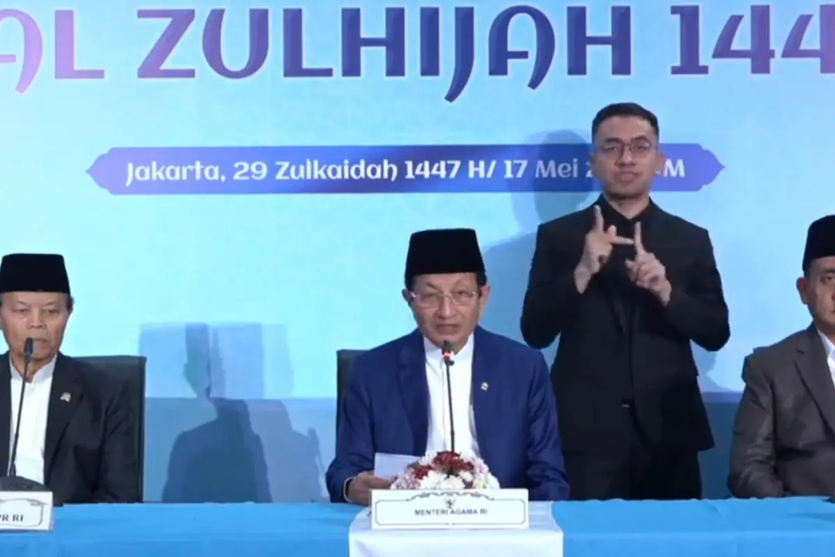 Pemerintah Tetapkan Idul Adha 1447 H Jatuh pada 27 Mei 2026