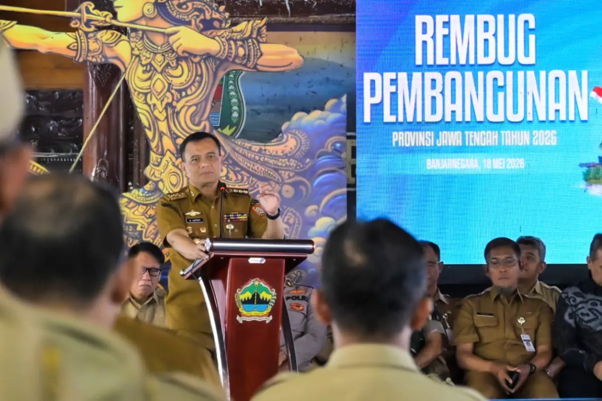 Pimpin Rembug Pembangunan di Banjarnegara, Gubernur Jateng Tekankan Sinergi Antar Wilayah