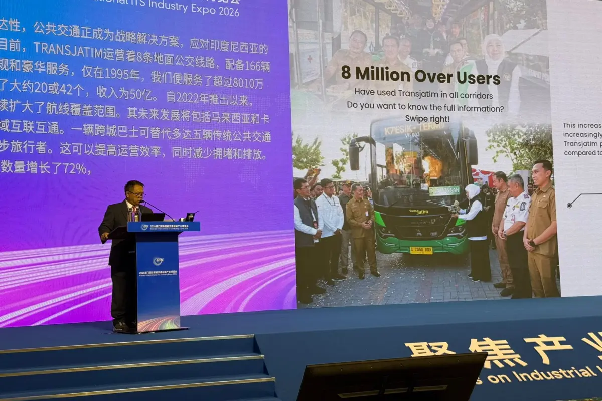 Pamer Inovasi Trans Jatim di China, Dishub Buka Peluang Investasi Transportasi Global