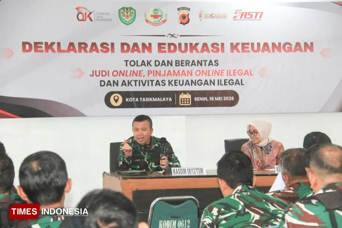 Kodim 0612/Tasikmalaya Gandeng OJK Tingkatkan Literasi Keuangan dan Waspada Kejahatan Digital