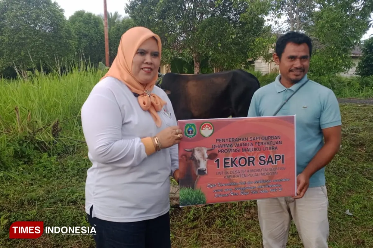 Dua Dekade Baru Terjamah: Tangis Haru Warga SP4 Dehegila Morotai Sambut Bantuan DWP Malut