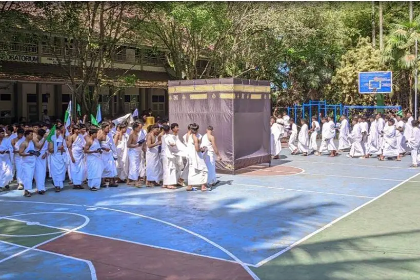 Bekali Siswa Dengan Kegiatan Manasik Haji, SMA An-Nur Malang Hadirkan Pemateri Kompeten