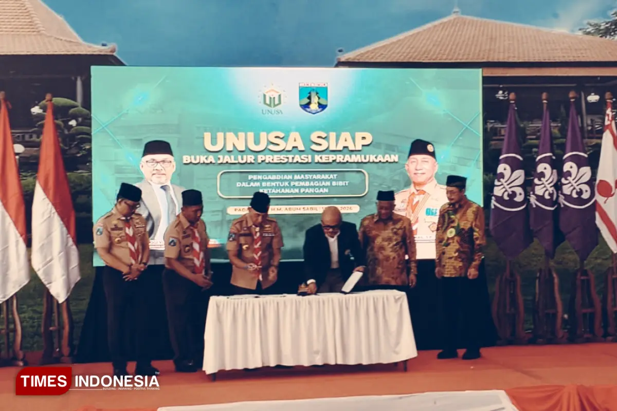 MoU Unusa Dengan kwarda Pramuka Jatim 2